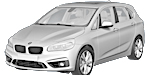 BMW F45 U1314 Fault Code
